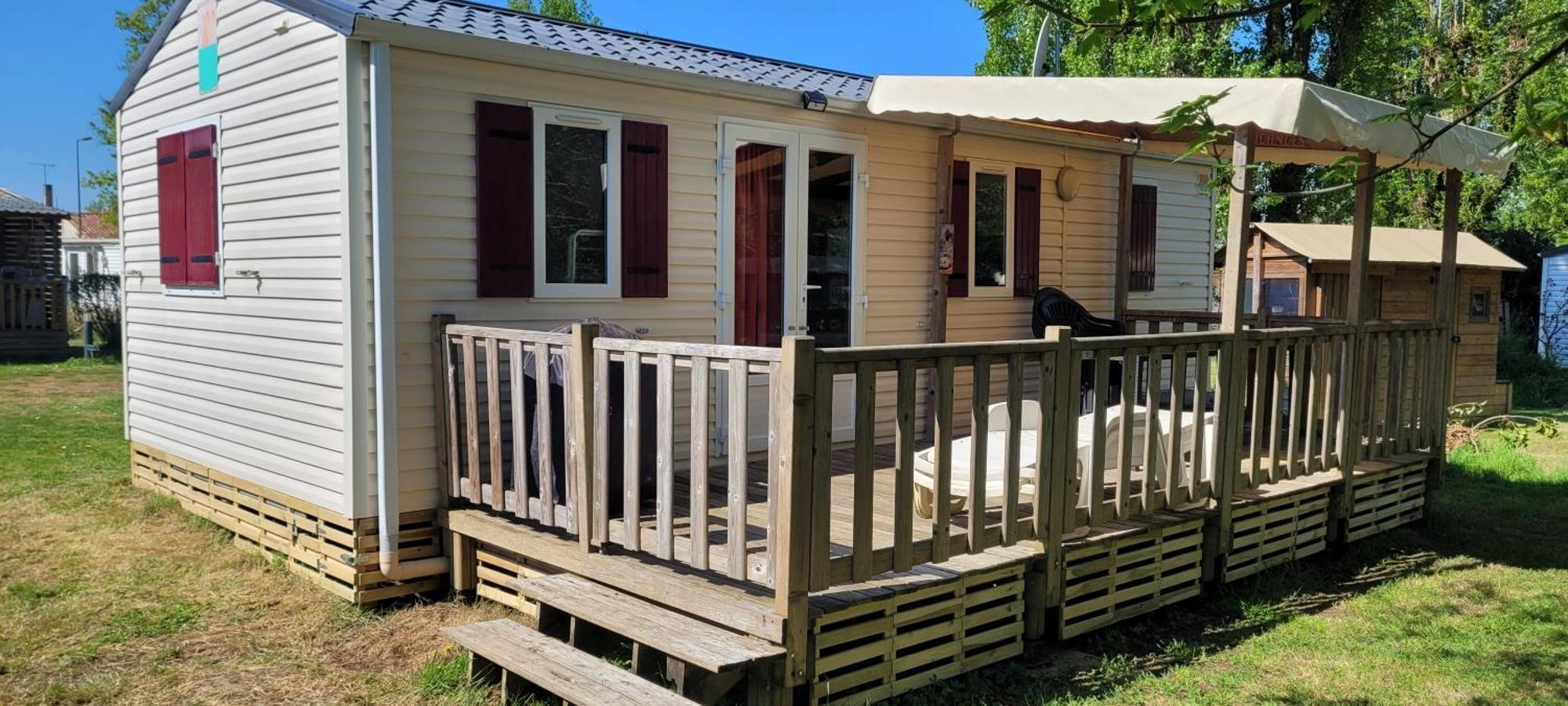 Mobil-Home Le Petit Paradis Vendeen Camping 3 Etoiles 7Km Des Plages Avrillé Dış mekan fotoğraf